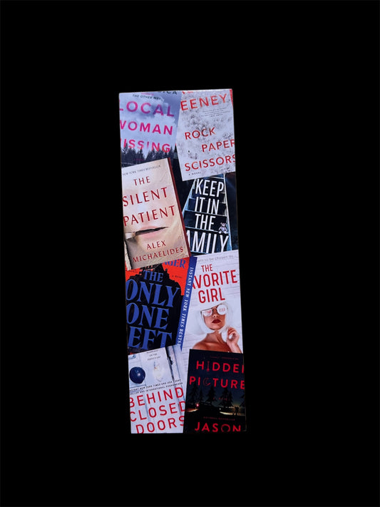 Popular Thriller Bookmark